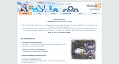 Desktop Screenshot of medizinservice-sachsen.de